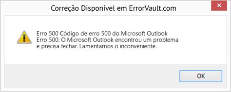 error code: 500|como corrigir o erro 500.